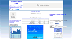 Desktop Screenshot of gr.goldgoldprice.com