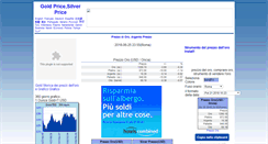 Desktop Screenshot of it.goldgoldprice.com